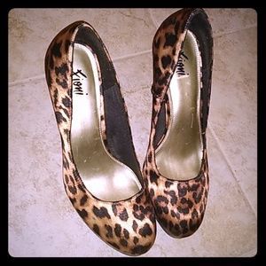 Cheetah Print heels